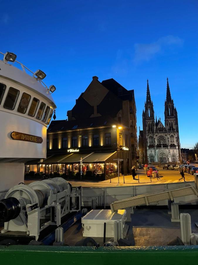 Studio Met Schitterend Uitzicht Op Oostende - Marijana2 Ngoại thất bức ảnh